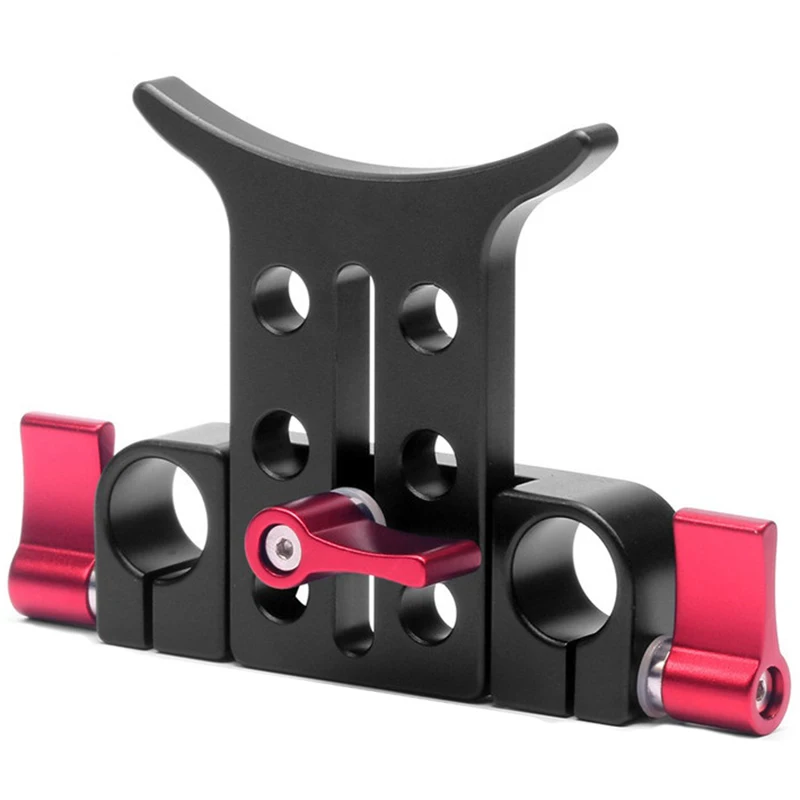 Топ 15 мм телеобъектив Поддержка кронштейн держатель адаптер для 5D3 5D2 DSLR