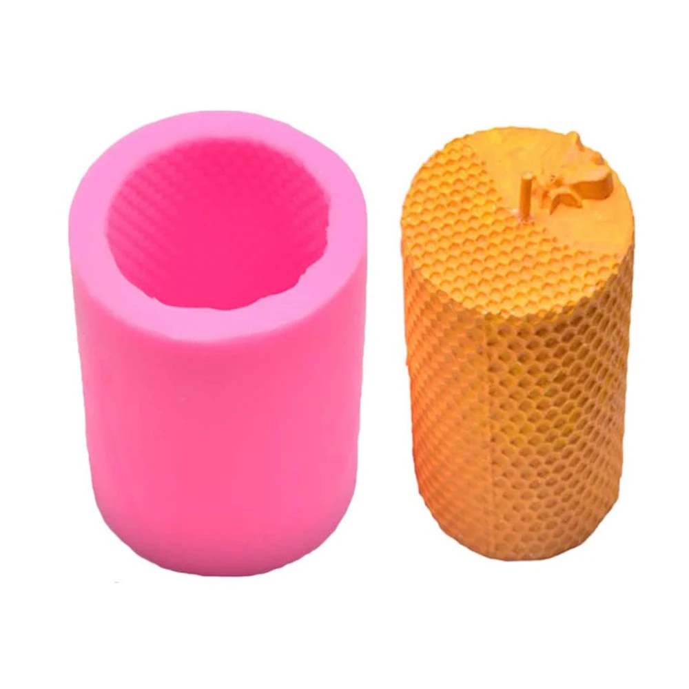 Формы для изготовления свечей силиконовые 3d пчелиные соты пчелиный улей форма