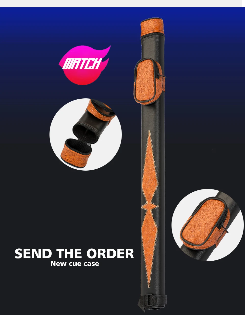 HERO1-2 для бильярдного кия Carom Cue 3 подушечки кия 12 мм наконечник 142 см длина палочка для бильярдного кия Чехол Набор Профессиональный набор с множеством подарков