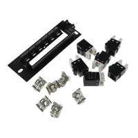 r58a cat6 6 port patch panel rj45 network cable adapter ethernet distribution frame wallmount or rackmount