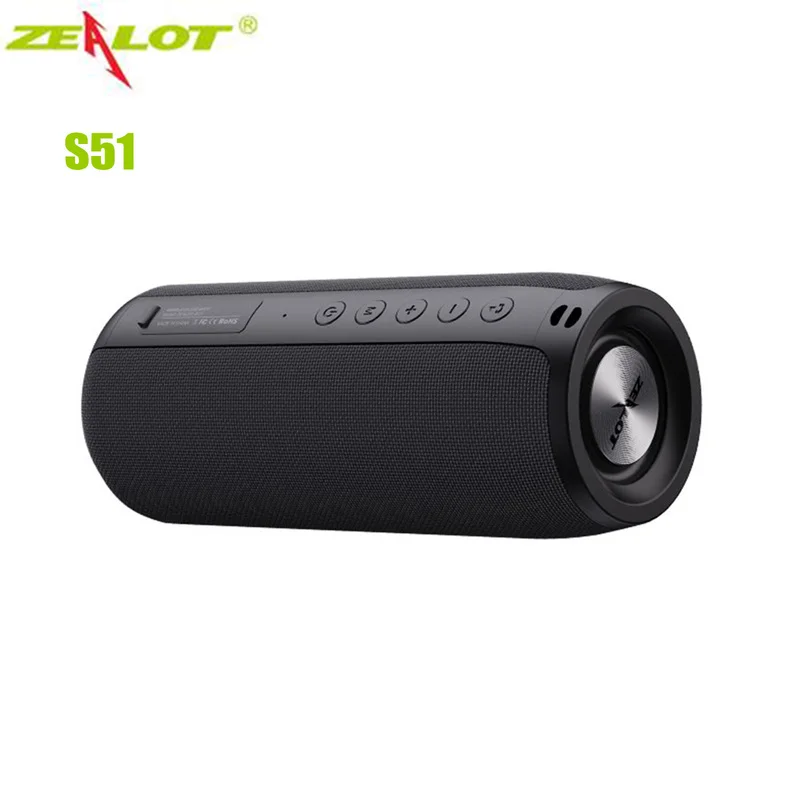 Bluetooth-Колонка ZEALOT S51 водонепроницаемая | Электроника