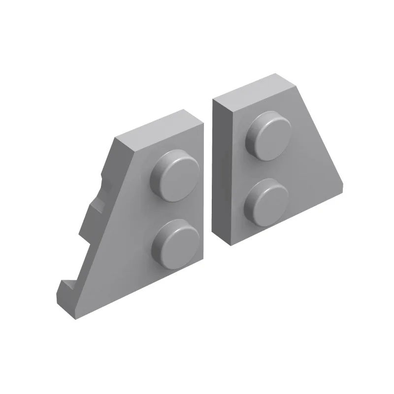 

10pcs/lot Building Blocks Wedge Shaped Plate 24299/24307 Educational Creative Size Fit Other Brand DIY Toys Accessorie