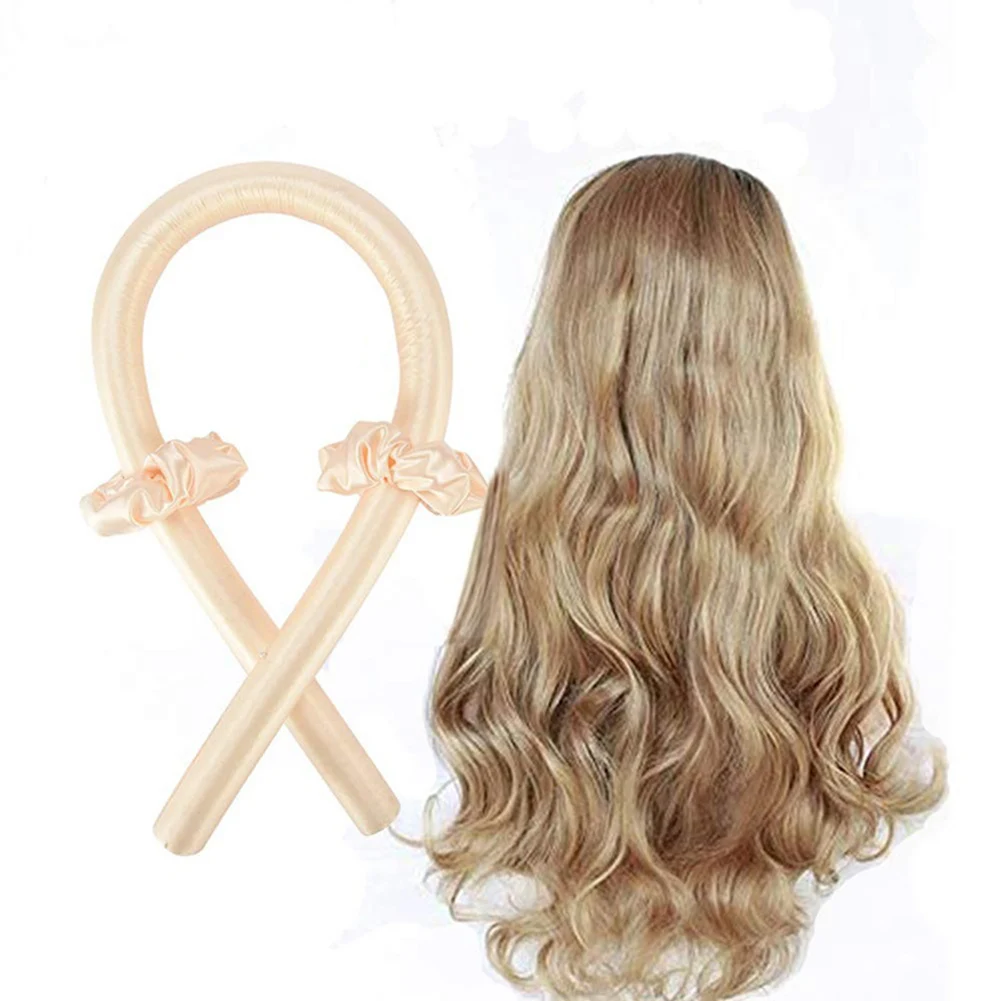 

Heatless Curling Rod Headband No Heat Curls Ribbon Hair Rollers Sleeping Soft Headband Hair Curlers DIY Hair Styling Tools