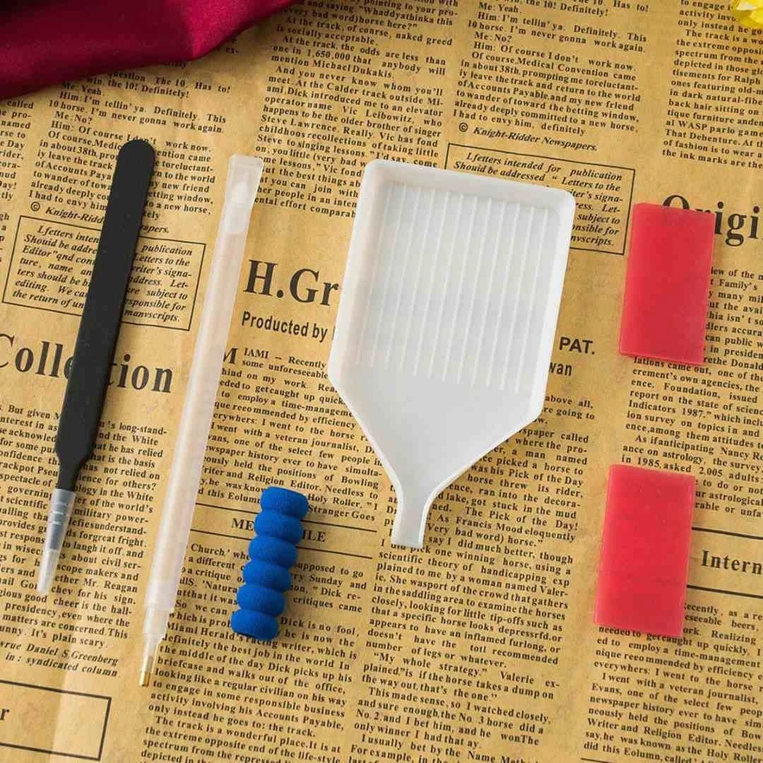 Алмазная вышивка инструменты 5D сделай сам алмазная живопись крестиком ручка