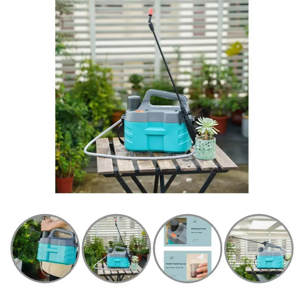 

Portable Unique Practical Flow Adjustable Electric Sprinkler Metal Plant Sprayer Wide Application for Yard