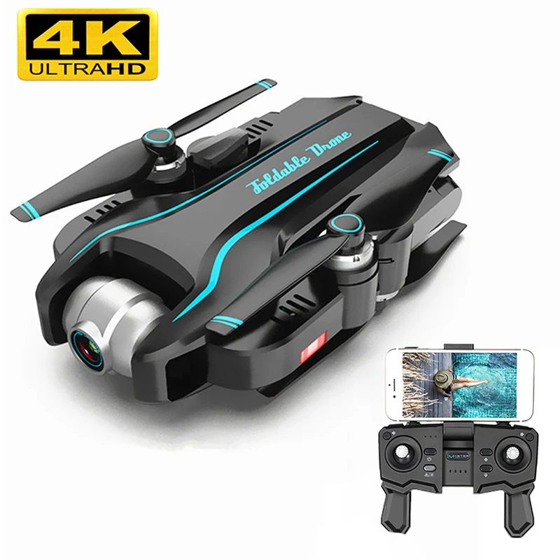 S17 Drone 4K HD Gimbal двойная камера wifi FPV жеста фото регулируемая камера в режиме реального времени RC Quadcopter позиционирование RTF VS SG106