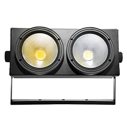 2x100W COB COB светодиодный свет мыть аудитории светильник s 2 глаз потолочные светильник ing 2*100 Вт светодиодная матрица с новой уникальной технологией рассеивания светильник DMX для сцены вверх светильник ing для участия в шоу для концерта - Цвет: 2x100W COB