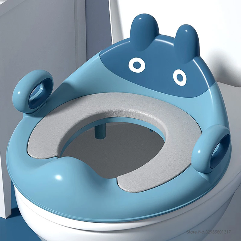 Soft Cushion Potty Urinal Toilet Training Seat Kids Child Safe Baby Boy Girl New 