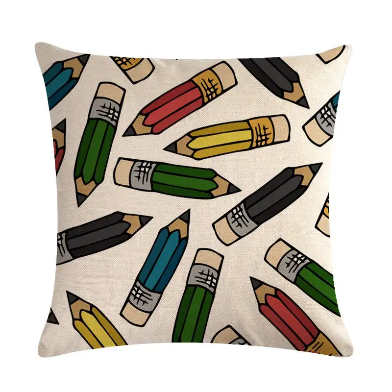 Чехол для подушки с рисунком математической формулы наволочка мышлением мозга