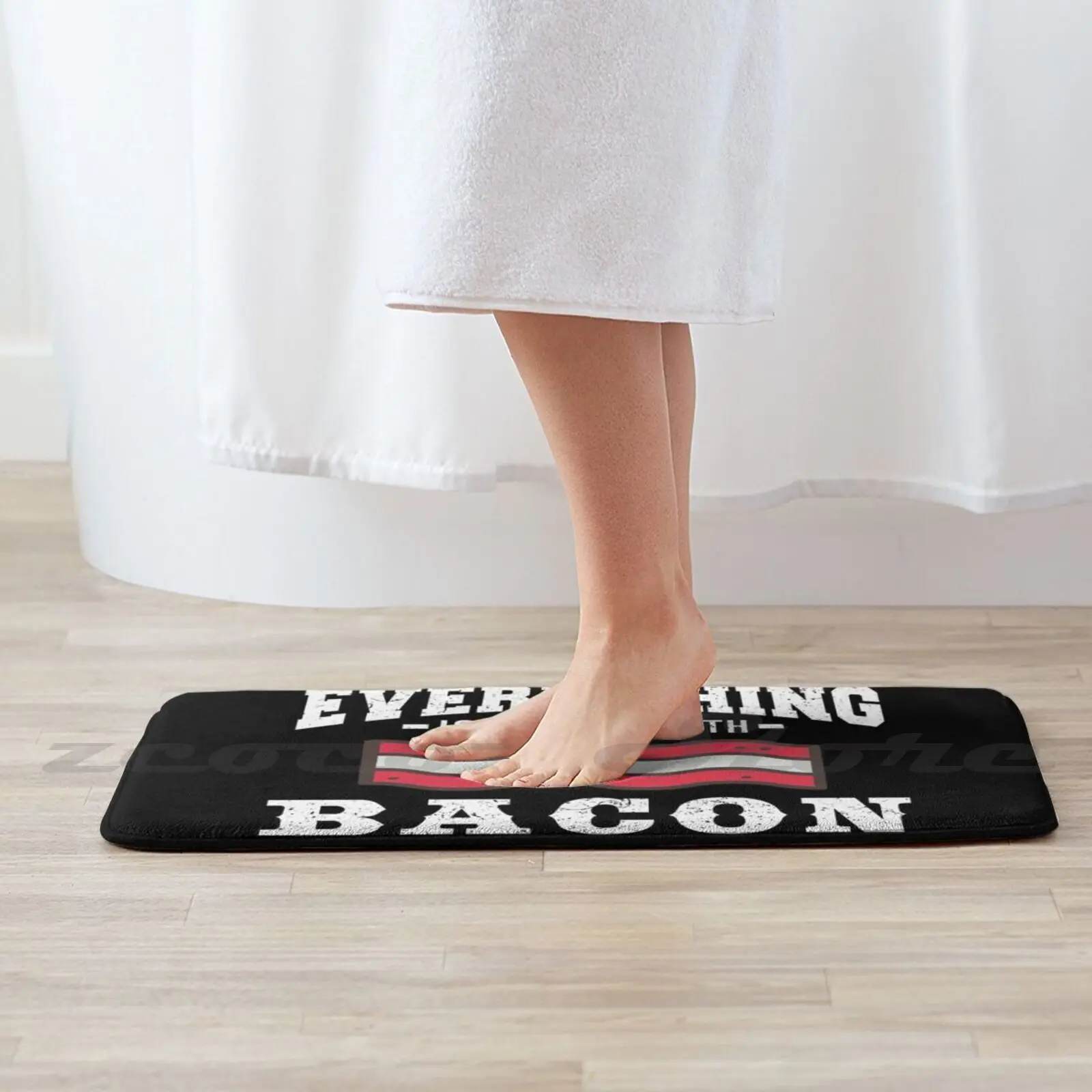 Коврик для бекона с нескользящей водовпитывающей дверью коврик еды