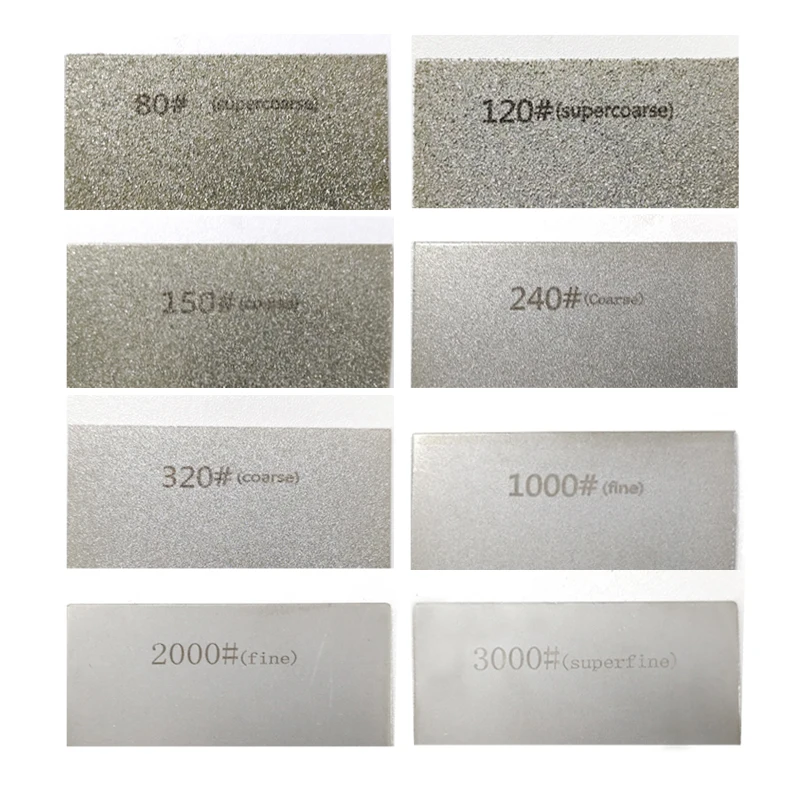 Алмазный каменный лист заточка нож точилка 80-3000 зернистый кухонный шлифовальные