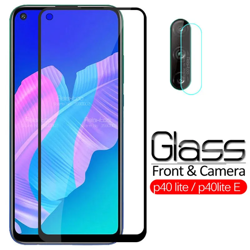 Стекло защитное (смартфон + камера) Relaxtoo для Huawei (P40 Lite/ P40 Lite E)|Защитные стёкла и