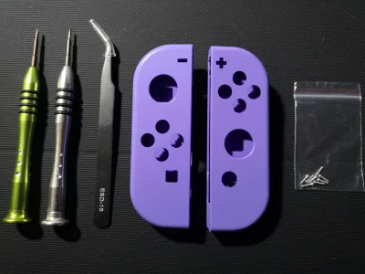 Purple Для nintendo Switch NS NX Joy-Con контроллер DIY пользовательский сменный корпус Joy Cons белый чехол для nintendo Switch Joycon - Цвет: Purple