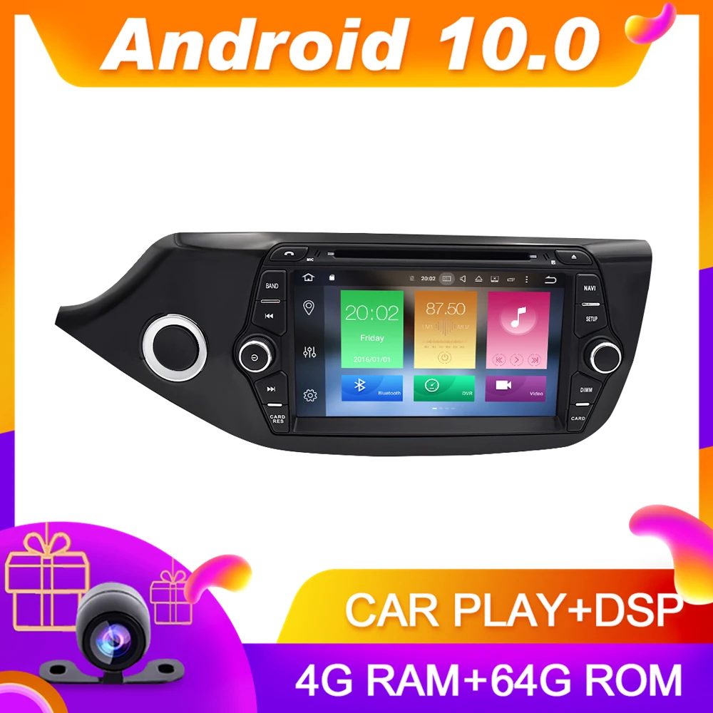 Android 9 0 для Kia Ceed 2013 2014 2015 автомобильный DVD плеер GPS ГЛОНАСС навигация