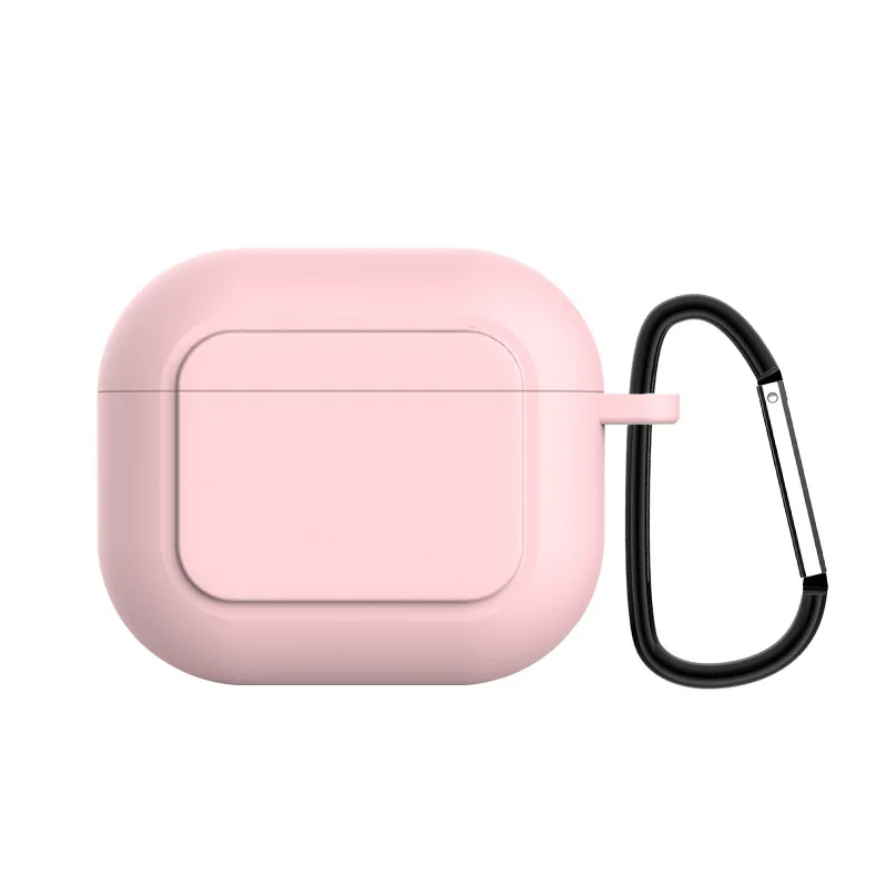 

Silicone For Airpods 3 Case Protective Cover With Hook For Airpods 3 Cover Earphone Bluetooth-compatible Wireless Charging Box
