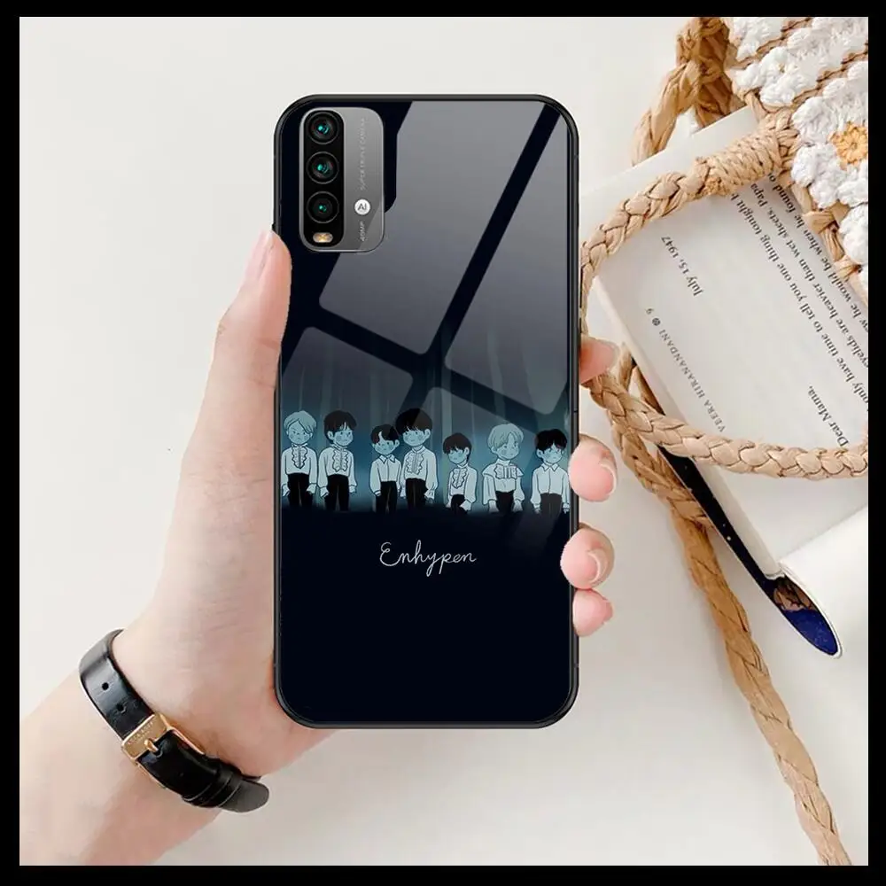 

kpop Top men's team Phone Case For XiaoMi Redmi 11lite ultra 9 8A 7A 6 A Pro T 5G K40 Anime Black Cover Silicone Back Pret