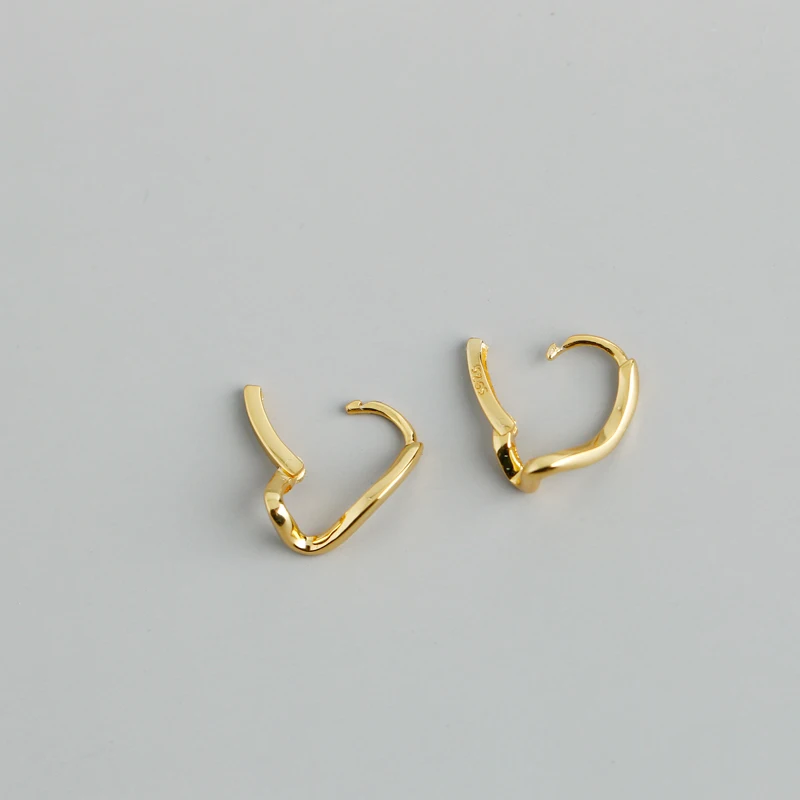 

Irregular Hoop Earrings For Women Gold Geometric Earring Minimalist Fine Jewelry 2020 Trendy Pendientes brincos