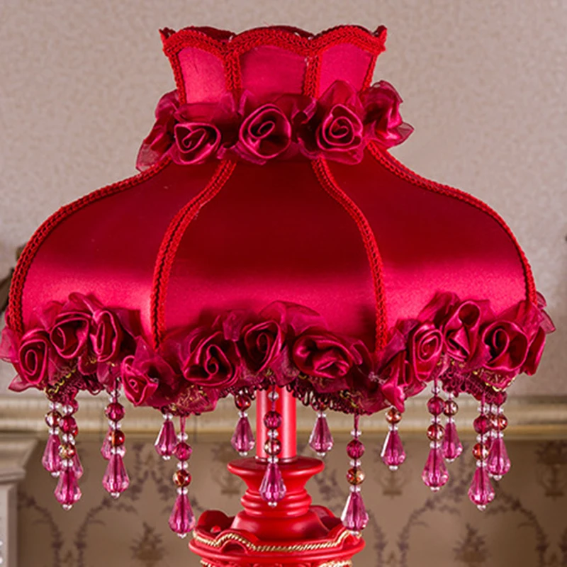 Wedding Lamp Table Room Bedside Creative Romantic Red Long Light Bedroom Warm | Освещение