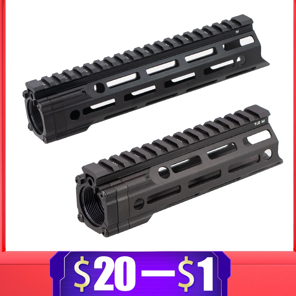 Рельсовая накладка из алюминиевого сплава для гелевого бластера Airsoft AEG BD556/TTM/M4 GBB