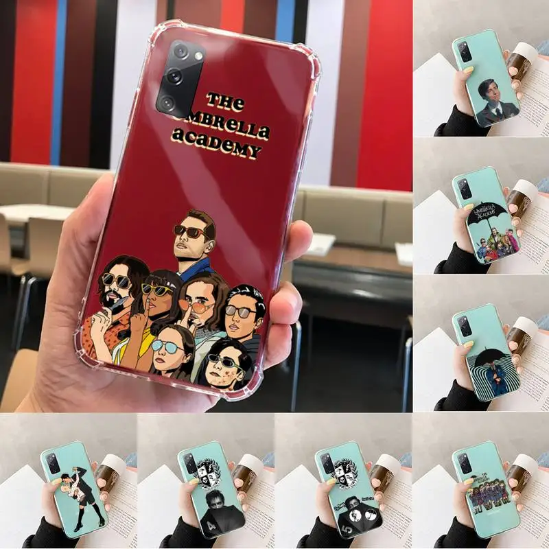 

The Umbrella Academy Phone Case Transparent For Samsung S 10 9 20 11 7 8 21 6 P Edge PLUS ULTRA 4G 5G