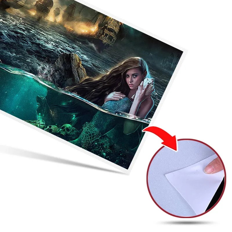 

No Frame Poster Wall Art Print Canvas Painting Nordic Posters and Prints Wall Pictures Room Decor