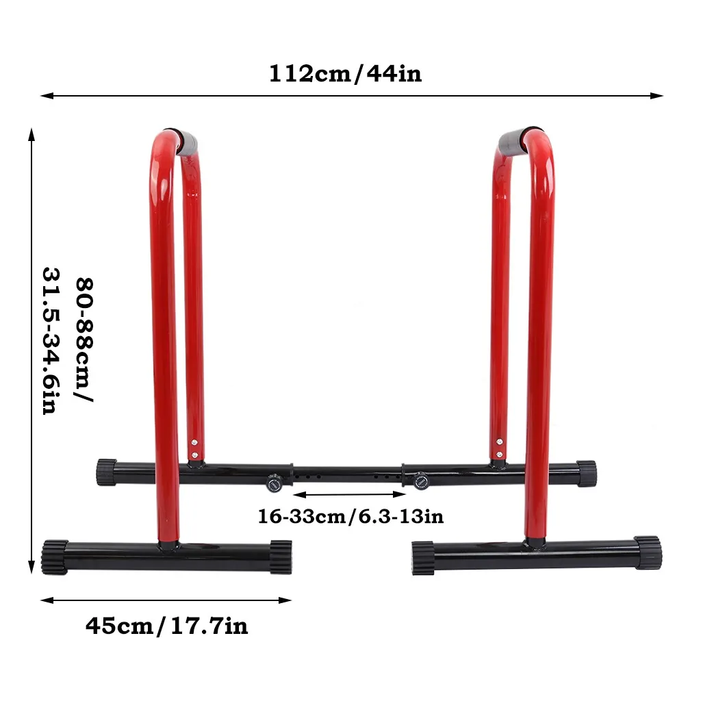 

Portable Parallel Bar Dip Bar Dip Station Lightweight Functional Dip Stands for Indoor Home Gym Workout Fitness Exercise