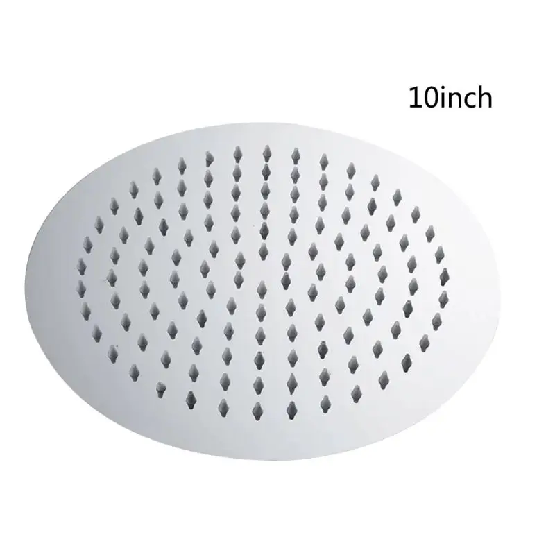 

Round/Square Stainless Steel Showerhead Bath Faucet Rainfall Rain Shower Head