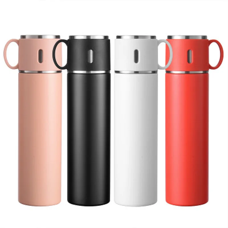 

New Thermos Bottle Custom 316 Stainless Steel Vacuum Flask Portable Tea Cup Coffee Mug Water Bottle Gift 420/580ml
