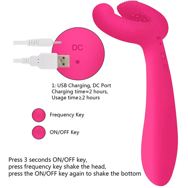 G Spot кролик 3 мотора фаллоимитатор вибратор интимные игрушки для женщин мужчин