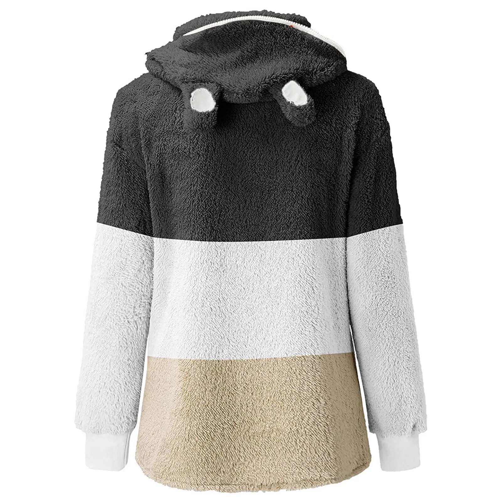 Женская толстовка с капюшоном в стиле Харадзюку карманом спереди осенняя |