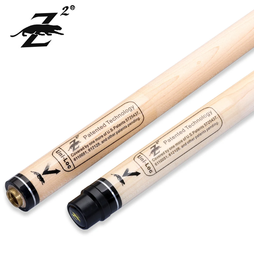 

PREOAIDR 3142 20th Pool Cue Billiard Stick 11.5/12.75mm Tip with Uniloc Joint and Joint Protector 145cm with Case Billiards Cue