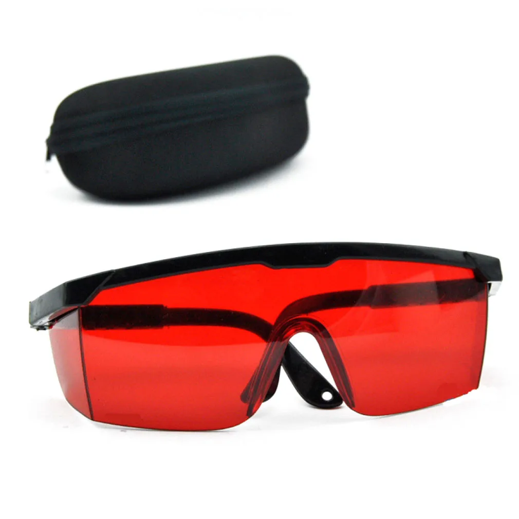 

Red Protection Goggles Laser Safety Glasses 190nm to 540nm Laser Protective Eyewear With Velvet Box Square Shape