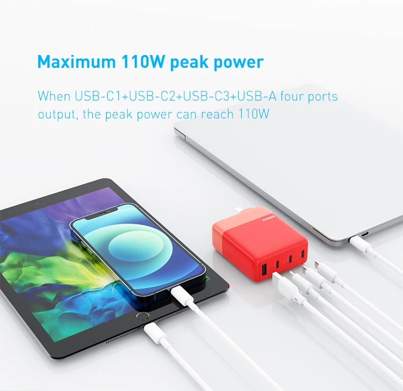 idmix power cube p100 100 вт мини ган зарядное уст