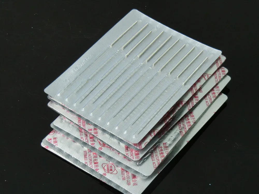 100 шт. Иглоукалывание иглы одноразовые традиционные стерильные для иглотерапии