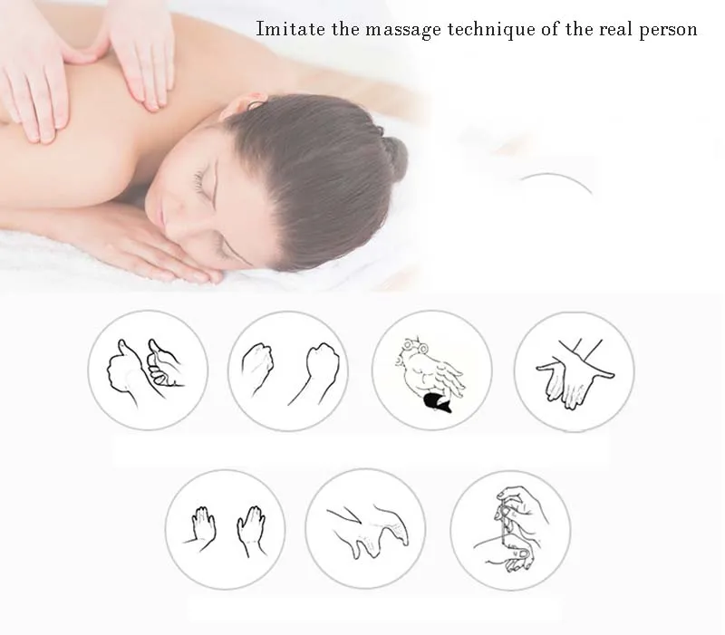 Бытовой цифровой меридиан физиотерапия инструмент шеи плеча и талии средней