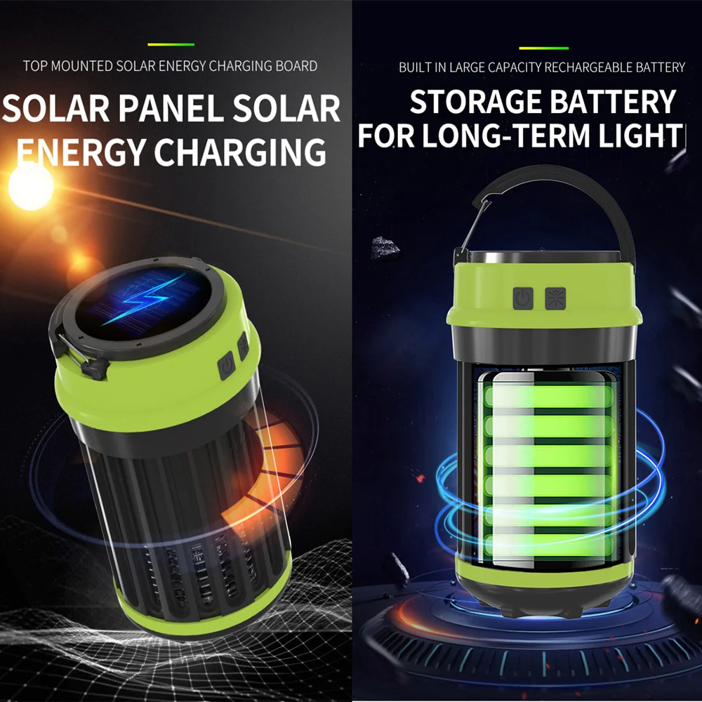 Лампа убийца от комаров солнечный светильник с питанием USB туристический