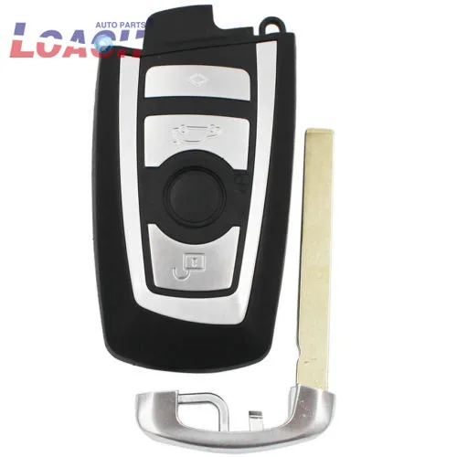 Сменный смарт чехол для автомобильного ключа с 4 кнопками BMW F CAS4 5 Series 7 X5 X6 F20