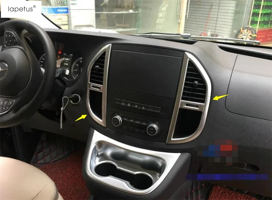 Lapetus аксессуары подходят для Mercedes-Benz Vito W447- Средний контроль кондиционер Панельное литье крышка комплект отделка