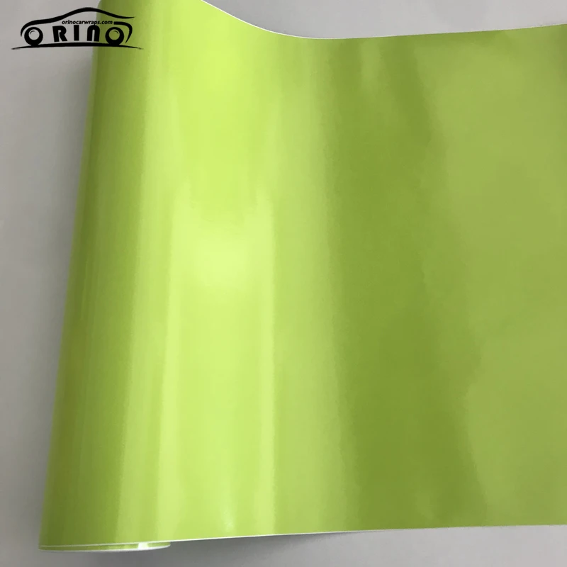 50x300 см глянцевая зеленая виниловая пленка самоклеящаяся автомобильная наклейка