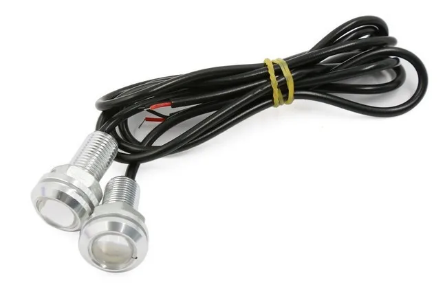 

1 Pair Black 12V 9W Eagle Eye LED Daytime Running DRL Backup Light Car Auto Lamp
