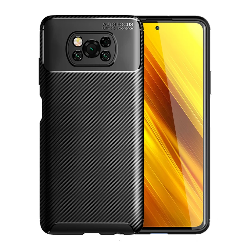 

For Cover Xiaomi Poco X3 Case For Poco X3 NFC Capas Phone Bumper TPU Cover For Mi 10T Pro Redmi Note 9T 10 Poco X3 Pro F3 Fundas