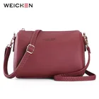 Сумка на плечо WEICHEN Boston Женская, многофункциональная, маленькая, через плечо