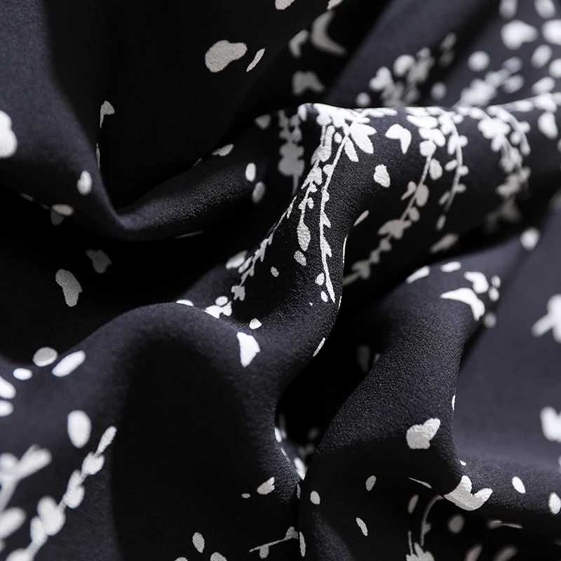 Женские топы из натурального шелка 100% блузки элегантная свободная офисная