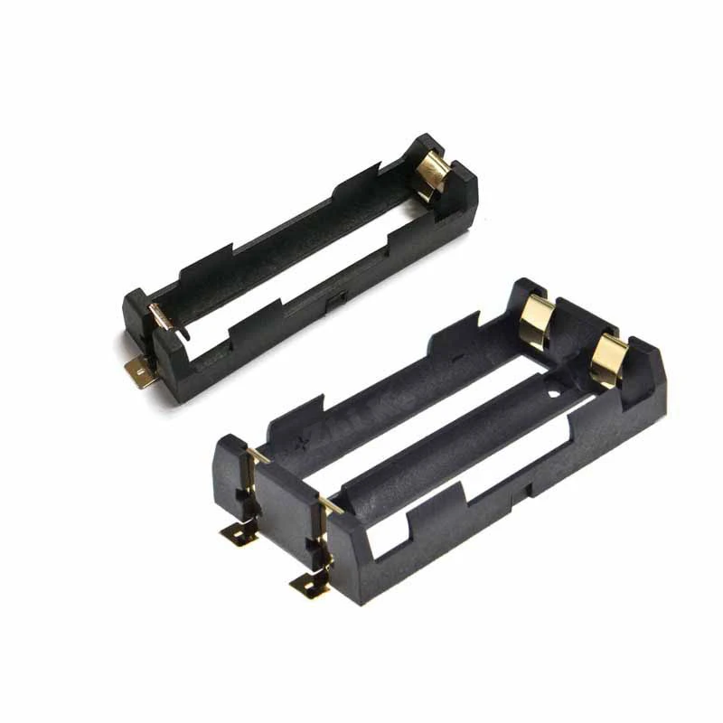 

1 Solt 2Solts1865 0 чехол для хранения аккумуляторов SMD SMT 18650 Коробка для аккумуляторов 18650 Держатель аккумулятора с фотоэлементами