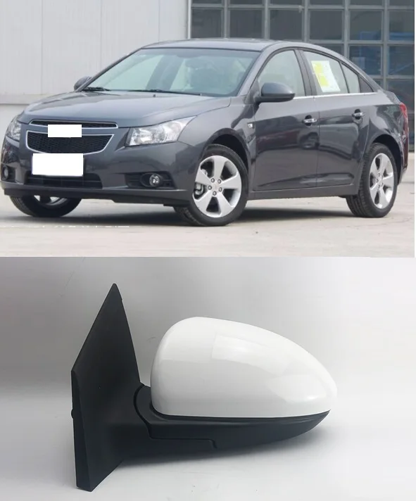 Боковое зеркало заднего вида CAPQX с проводом 3/4 для Chevrolet Cruze 2009 2015 внешнее
