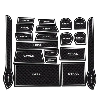 Коврики для чашек Противоскользящий коврик двери наклейка 2008-2012 Nissan X-Trail T31 слот