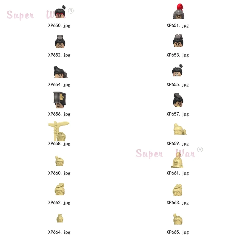 

Одиночная модель средневекового рыцаря, фигурки, аксессуары для головы, строительные блоки, игрушки для детей, серия-159