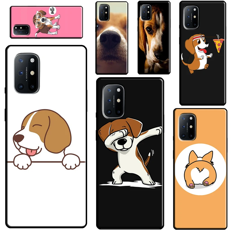 

Beagle Dog Cute Cartoon For Realme C3 C11 C15 C21 GT Neo Q3 6 7 8 Pro Phone Case For OnePlus 8 7 9 Pro Nord 7T 8T