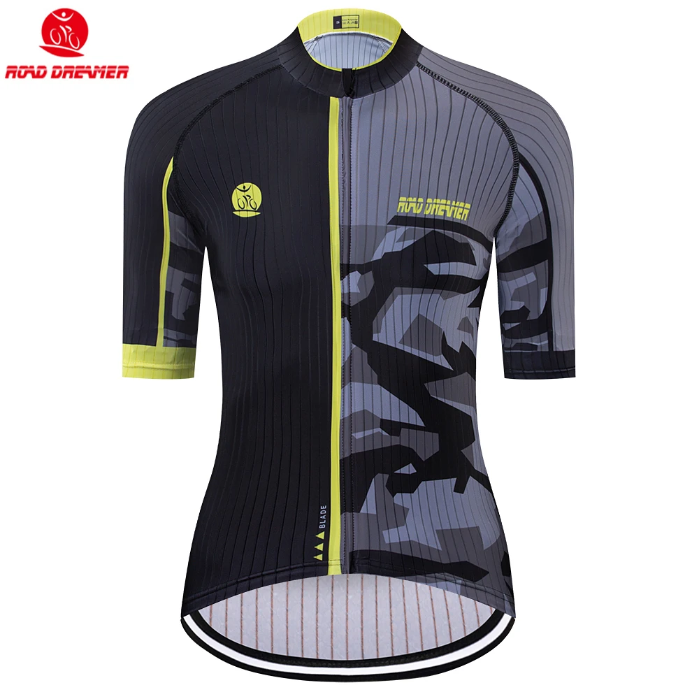 Новинка 2019 Женская велосипедная команда Go Pro Джерси одежда с коротким рукавом