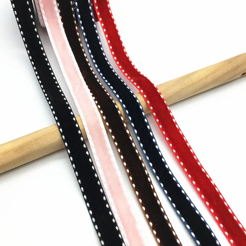 4M 10mm Soft Velvet Ribbon For Crafts Wedding Party Christmas Decoration DIY Handmade Gift Wrapping Hair Bows | Дом и сад